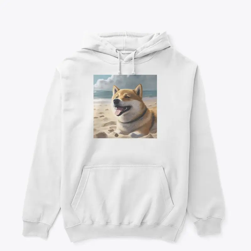 Beach Shiba